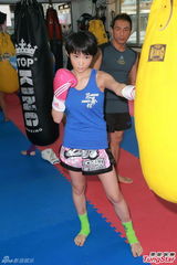 组图：陈蕊蕊杨焉王完尧积极备战拳赛