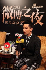 组图：微博之夜专访 钟汉良2014想重做歌手