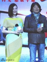 组图：《怒放》发布会 刘孜称老狼是少年时偶像