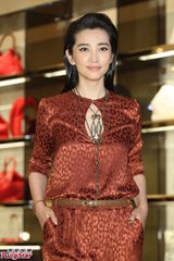 组图：李冰冰率性亮相品牌开幕会服饰抢镜