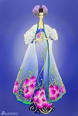 幻灯图：刘晓庆紧张排练《阿房宫赋》 服装首次曝光