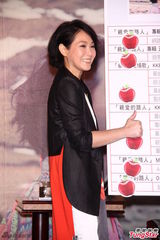 组图：刘若英为新专辑庆功 低调谈婚姻生活