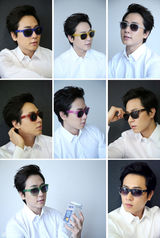 组图：神话成员Andy代言墨镜拍帅气写真