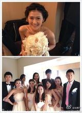 组图：林丹谢杏芳婚礼直击 新郎新娘甜蜜亲吻