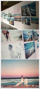 组图：直击李小璐贾乃亮婚礼 现场布置温馨浪漫