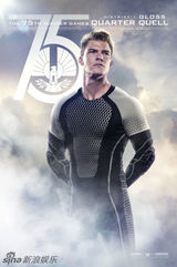 组图：《饥饿游戏2》发角色海报 选手登场亮相