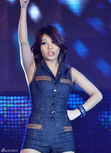 高清图：Wonder Girls唱响奥体 劲歌热舞引全场疯狂