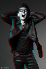 组图：金志文新写真曝光 怒吼彰显男人本色