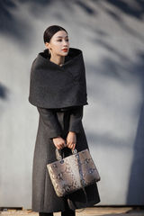 组图：姚芊羽深秋时装大片 优雅演绎熟女魅力