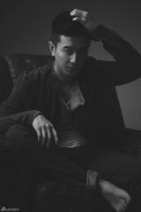 组图：《天使降临》阿楠黑白视觉写真