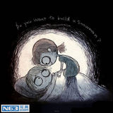 组图：当《冰雪奇缘》遇到蒂姆伯顿 满满哥特风