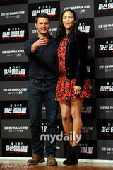 组图：汤姆克鲁斯新片《碟中谍4》韩国新闻发布会