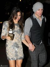 组图：查宁携妻前往新酒吧 斯坦森带女友捧场