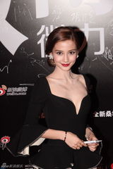 组图：2012新浪微博之夜红毯-Angelababy