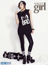 高清图：4minute泫雅拍写真中性风尽显自由性感