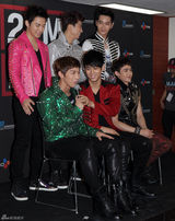 组图：2PM亮相巡演记者会 中国南京等数站演出确定