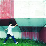 高清组图：李霄云“流浪”台北 用自己的想法唱歌