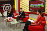 组图：宋柯詹华做客聊回声33 回顾乐坛成绩