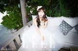 组图：Wondergirls先艺蜜月写真与新郎甜蜜亲吻