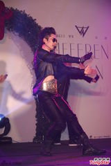 组图：吴建豪亮相宣传新专辑 否认秘婚传闻