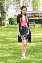 组图：港姐竞选公布新一轮得分