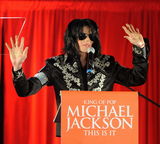 高清组图： 巨星杰克逊挥手道别 辉煌人生终落幕