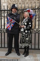 组图：英国王室婚礼准备工作进入最后阶段