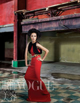 高清组图：姚晨演绎“中国红” 打造时尚深秋