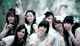 组图：少女团体AK98拍公益写真 宛若绿色天使