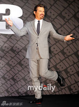 组图：威尔斯密斯出席《黑衣人3》韩国发布会