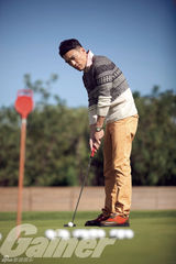 组图：王耀庆运动大片 温暖惬意引领高球时尚