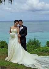 组图：郭羡妮婚纱照曝光 嫁武指朱少杰期待造人