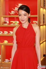 组图：舒淇妩媚红裙性感露背 坦诚接受异地恋