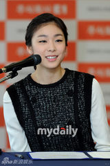 组图：韩国花滑女王金妍儿担任品牌宣传大使