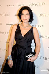 组图：钟楚红杨采妮温碧霞竞艳 三朵靓花竞绽放