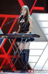 组图：《冠军秀》公开现场 偶像乐队AOA美貌出众