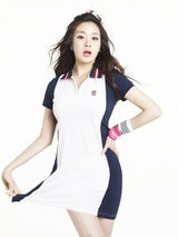 高清组图：韩星姜素拉时尚运动写真活力十足