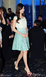 组图：少女时代出席公益活动担任说明防治宣传大使