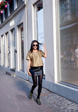 组图：秦岚丹麦轻质生活写真精致有型