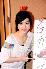 组图：邓紫棋宣传卡通电影 称林宥嘉为选老公标准