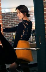 组图：韩星成宥利拍摄时尚大片 幕后花絮照曝光