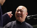 组图：德云社办孔云龙专场 郭德纲受访谈收徒标准