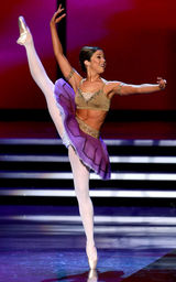 幻灯图集：美国小姐决赛预演 众佳丽争相竞艳