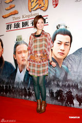 组图：何润东林心如等香港宣传《三国》