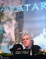 高清组图：《阿凡达》中国发布会 卡梅隆解读史诗