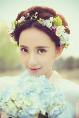 组图：刘萌萌花仙子夏日写真笑容温暖