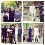 组图：《绯闻女孩》浪漫婚照 BC终成眷属