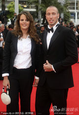 幻灯图集：《蒙彼利埃公主》首映 名模爱娃性感亮相