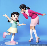 组图：余文乐薛凯琪真人版cosplay《多啦A梦》