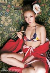 组图：前SDN48大堀惠发比基尼性感写真